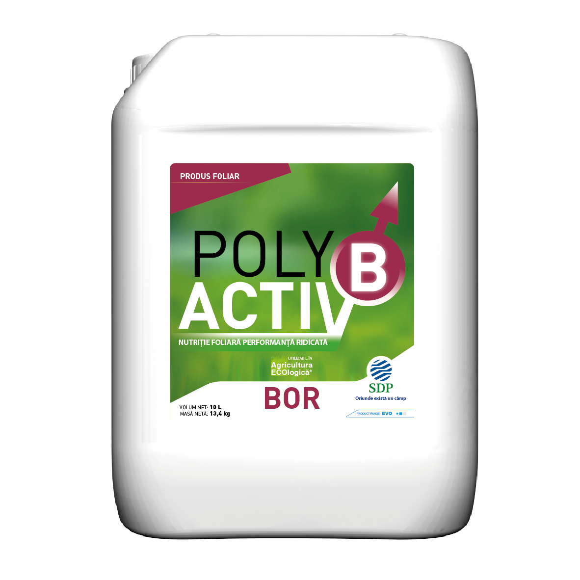 Ingrasamant foliar cu bor 15 % Polyactiv B (10 l) , SDP