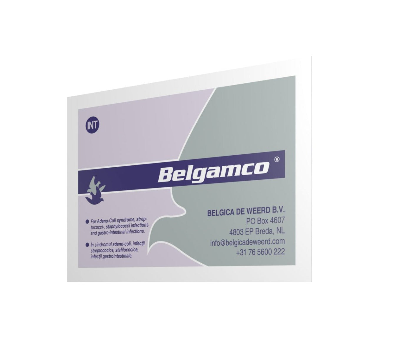 Adjuvant pentru porumbei impotriva infectiilor digestive si respiratorii Belgamco (5 g), Belgica De Weerd