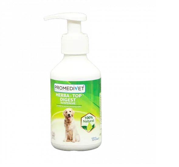 Adjuvant veterinar Herba-Top Digest Suspensie (150 ml), Promedivet