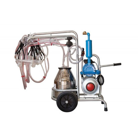 Aparat muls ovine si caprine cu 6 posturi si 1 bidon inox (20 l), EMT