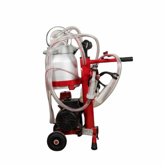 Aparat muls ovine si caprine Micro cu 2 posturi si 1 bidon aluminiu (10 l), EMT