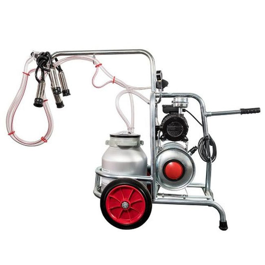 Aparat muls vaci cu 1 post si 1 bidon aluminiu (30 l), EMT