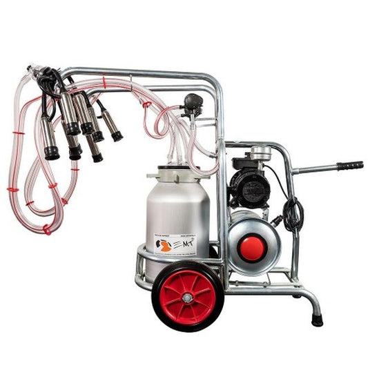 Aparat muls vaci cu 2 posturi si 1 bidon aluminiu (40 l), EMT