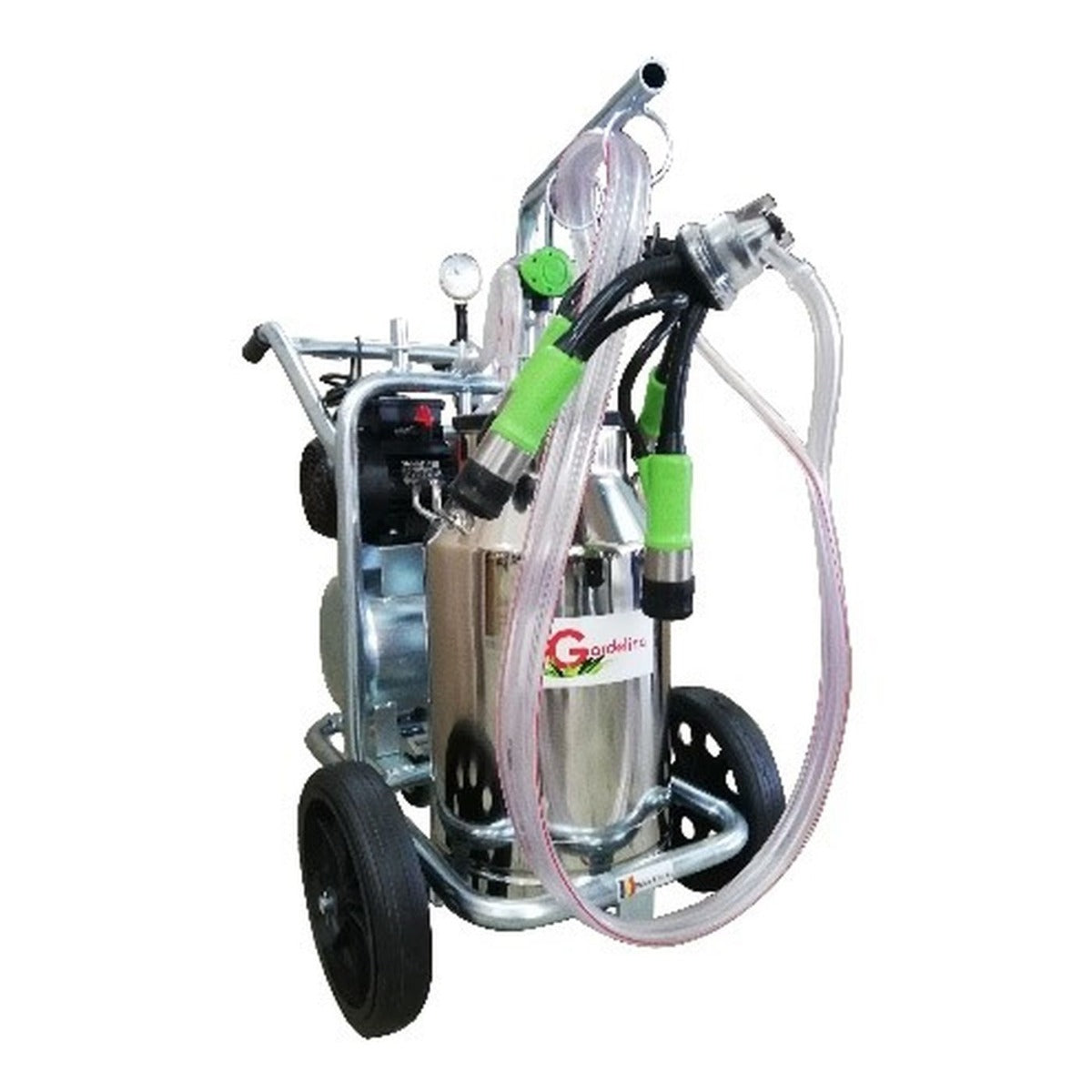 Aparat muls vaci T140 inox PC 40 l, Gardelina