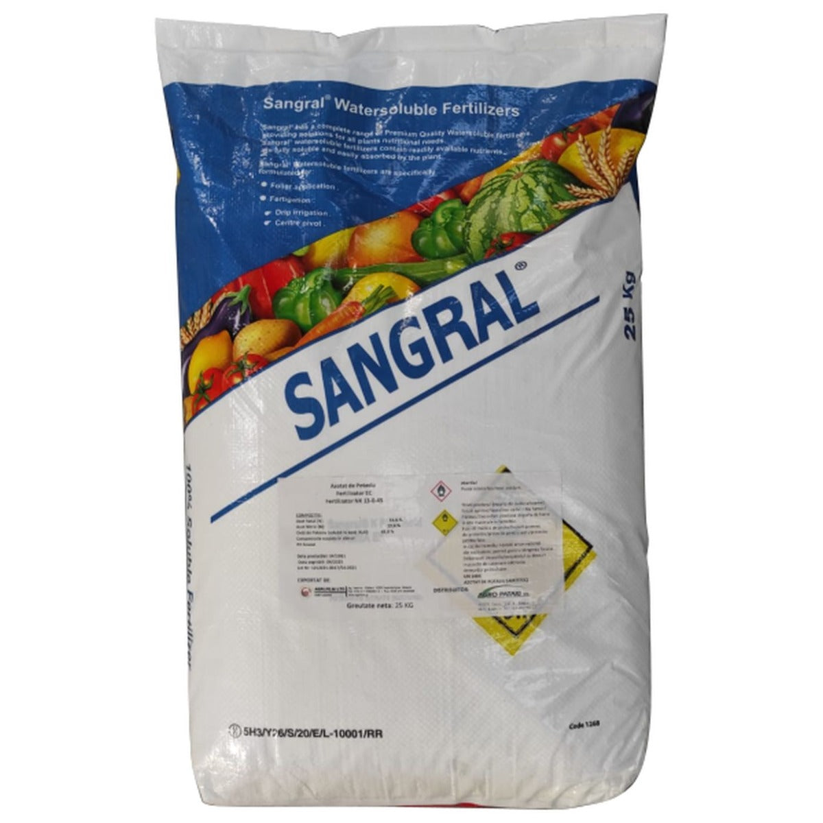 Azotat de potasiu Sangral (25 kg), Agrifem