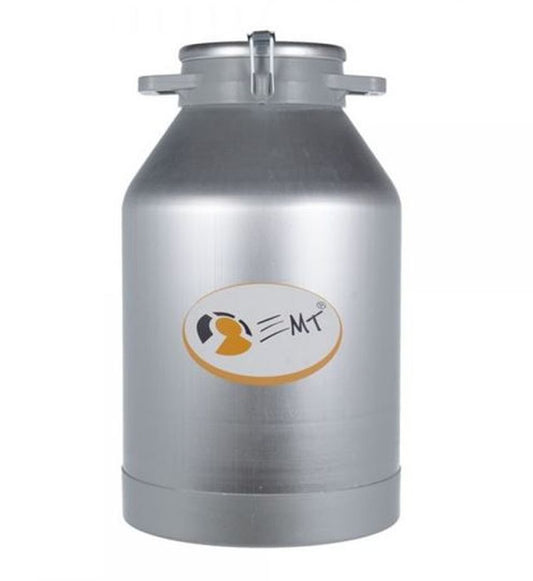 Bidon transport lapte aluminiu EMT 40 l cu capac, EMT