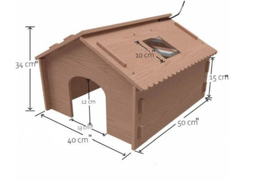 Brooder incalzire pui L (50x40x34 cm), Tehno Ms