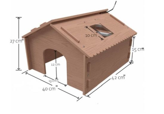 Brooder incalzire pui M (40x42x27 cm), Tehno Ms