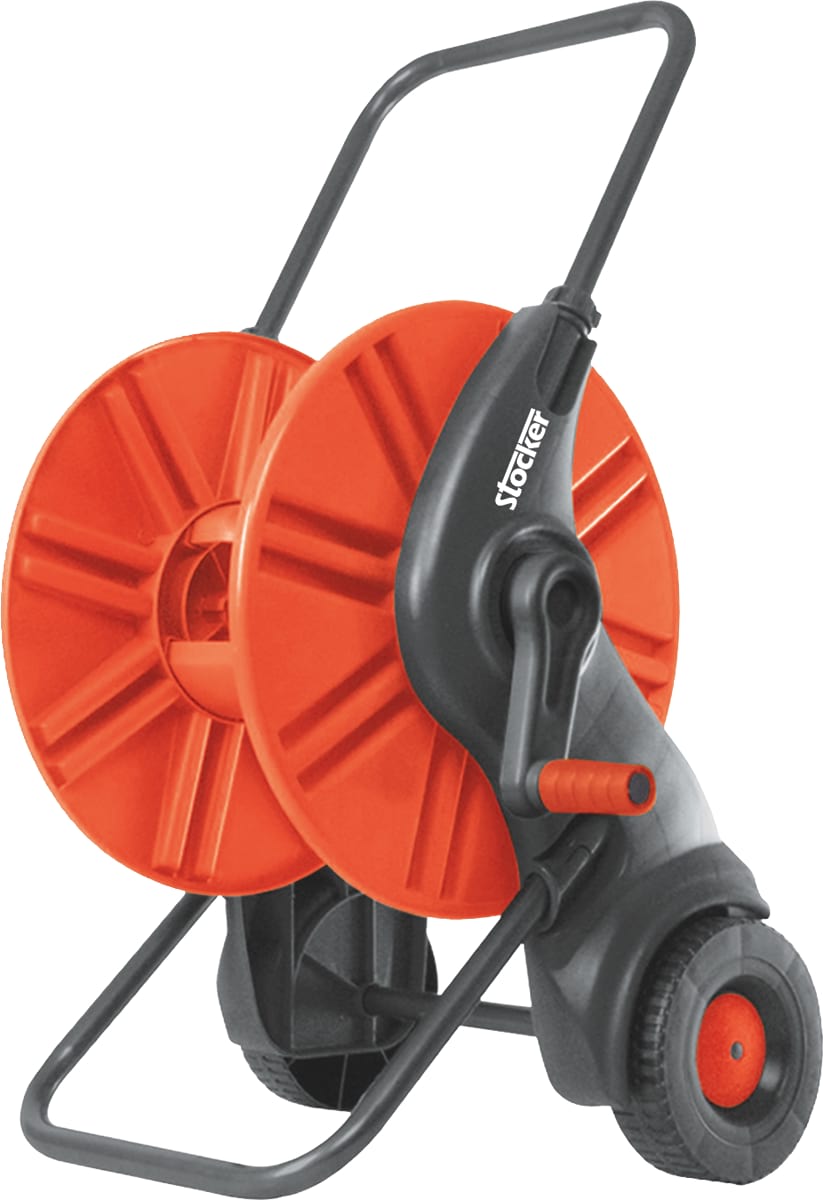 Carucior tambur pentru furtun gradina, Stocker 25062