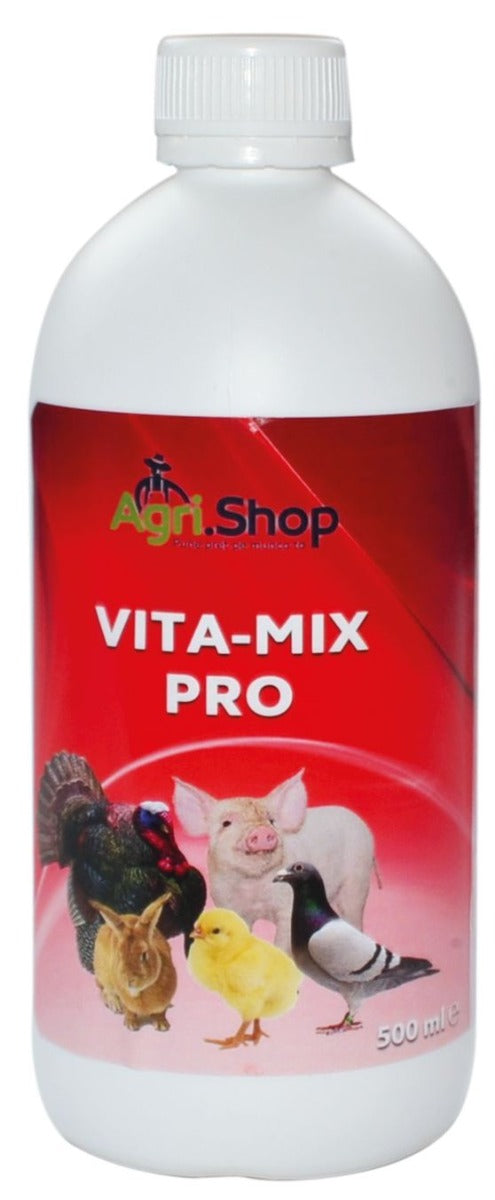 Supliment Complex polivitaminic cu minerale pentru pasari, animale si porumbei Vita Mix Pro, Agri.Shop