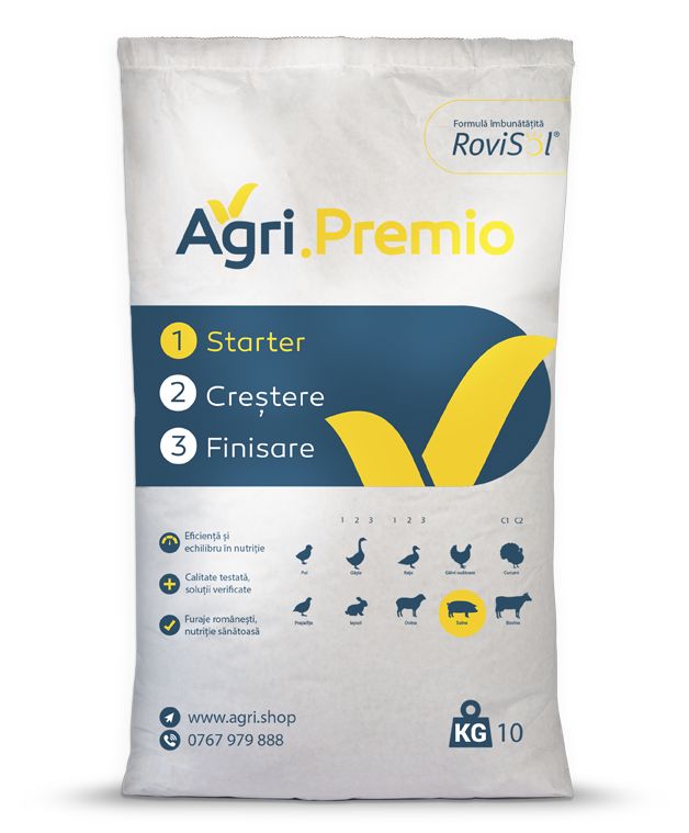 Concentrat starter purcei Agri.Premio (10 kg), Agri.Shop