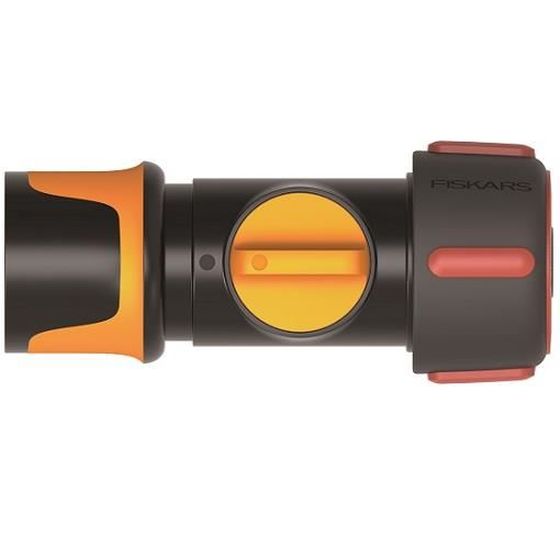 Conector ON/ OFF furtun de gradina 19 mm (3/4''), Fiskars 1027087