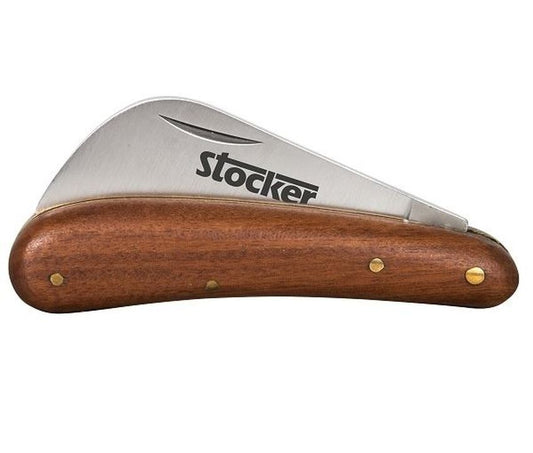 Cutit pentru altoit lama secera 64 mm, Stocker 749