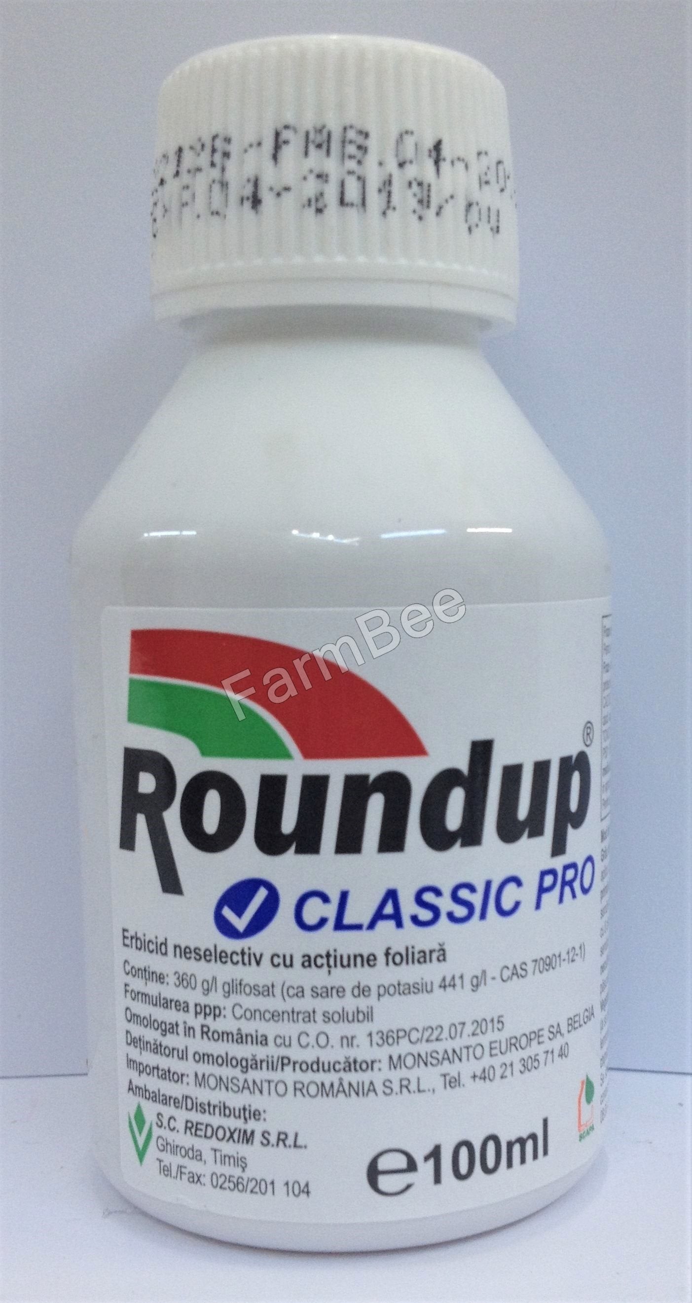 Erbicid Roundup clasic pro (100 ml), Monsanto