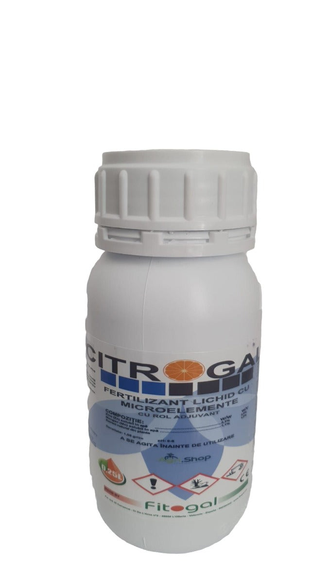 Fertilizant ecologic Citrogal (250 ml), Fitogal