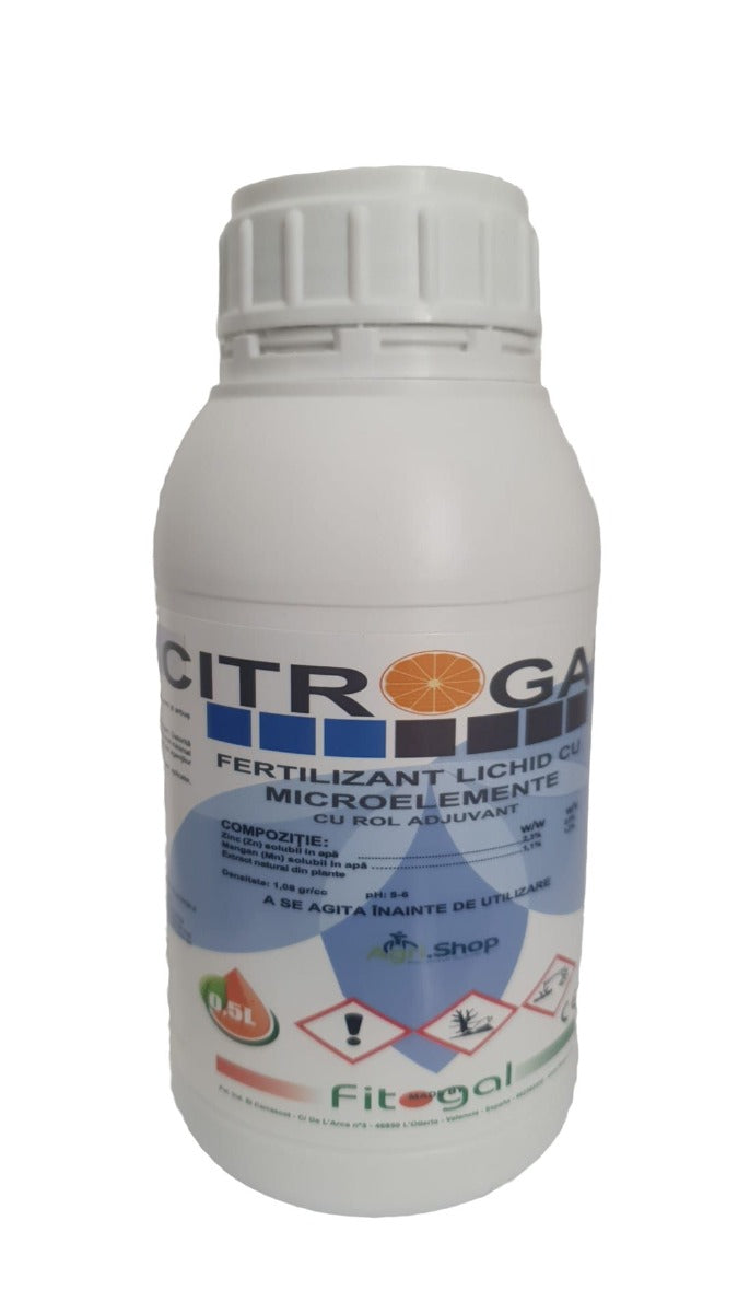 Fertilizant ecologic Citrogal (500 ml), Fitogal