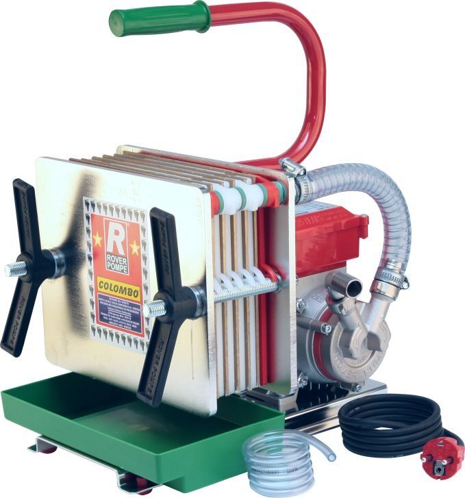 Filtru cu 6 placi Colombo 6 Inox / 350 W / 200-300 l/h, Rover