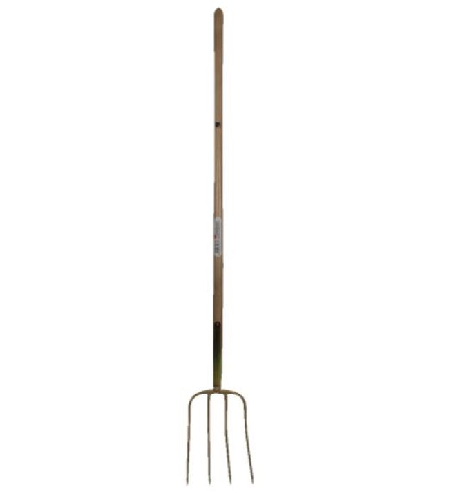 Furca pentru gunoi cu 4 coarne, 31 cm - aurie, EF 129480300