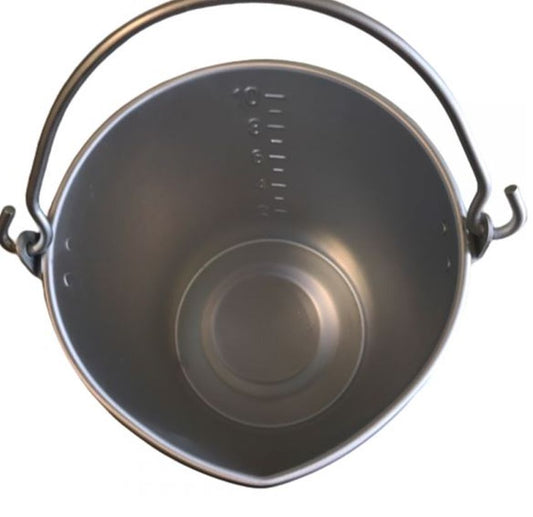 Galeata aluminiu pentru transport lapte 10 l, EMT