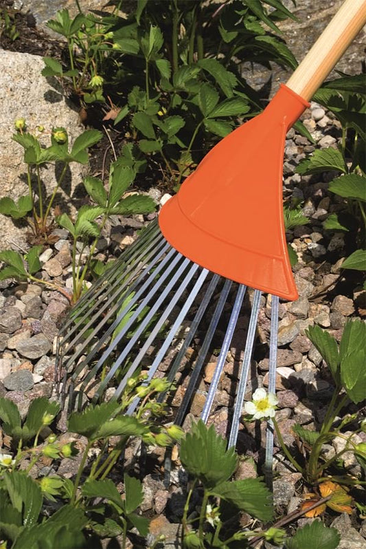 Grebla din plastic fara coada 22 dinti zincati, Stocker 2031