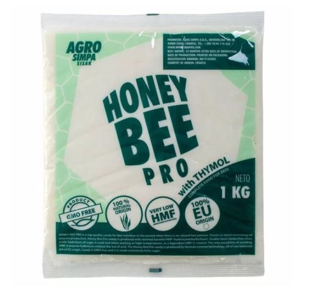 Hrana pentru albine Honey Bee Pro Thymol (1 kg), Agro Simpa