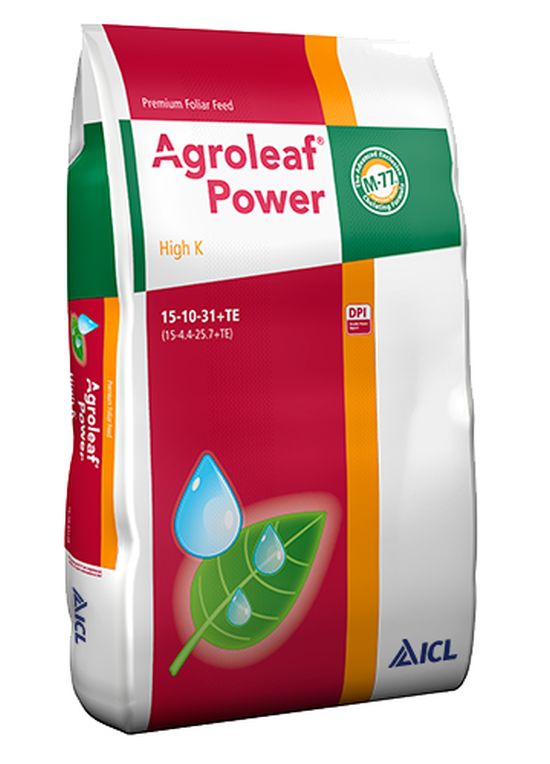 Ingrasamant foliar Agroleaf Power High K 15+10+31+TE+Biostimulator, ICL