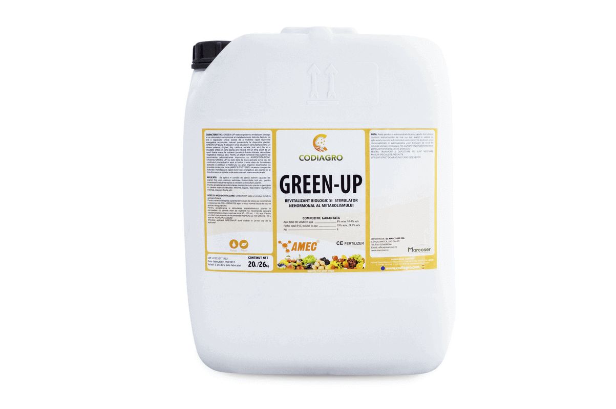 Ingrasamant foliar Green-Up, Codiagro