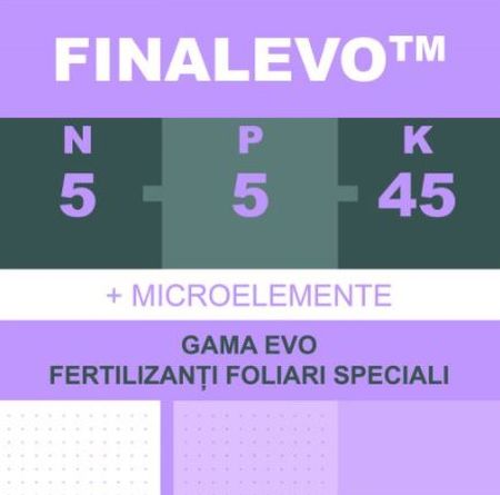 Ingrasamant foliar special Finalevo 5-5-45+Me (25 kg), Stoller