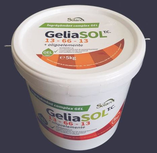 Ingrasamant gel Geliasol T.C. 13-66-13+Me, Solarex