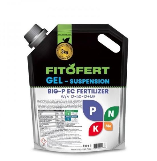 Ingrasamant Kristal Big-P EC gel 12-50-12+Me, Fitofert
