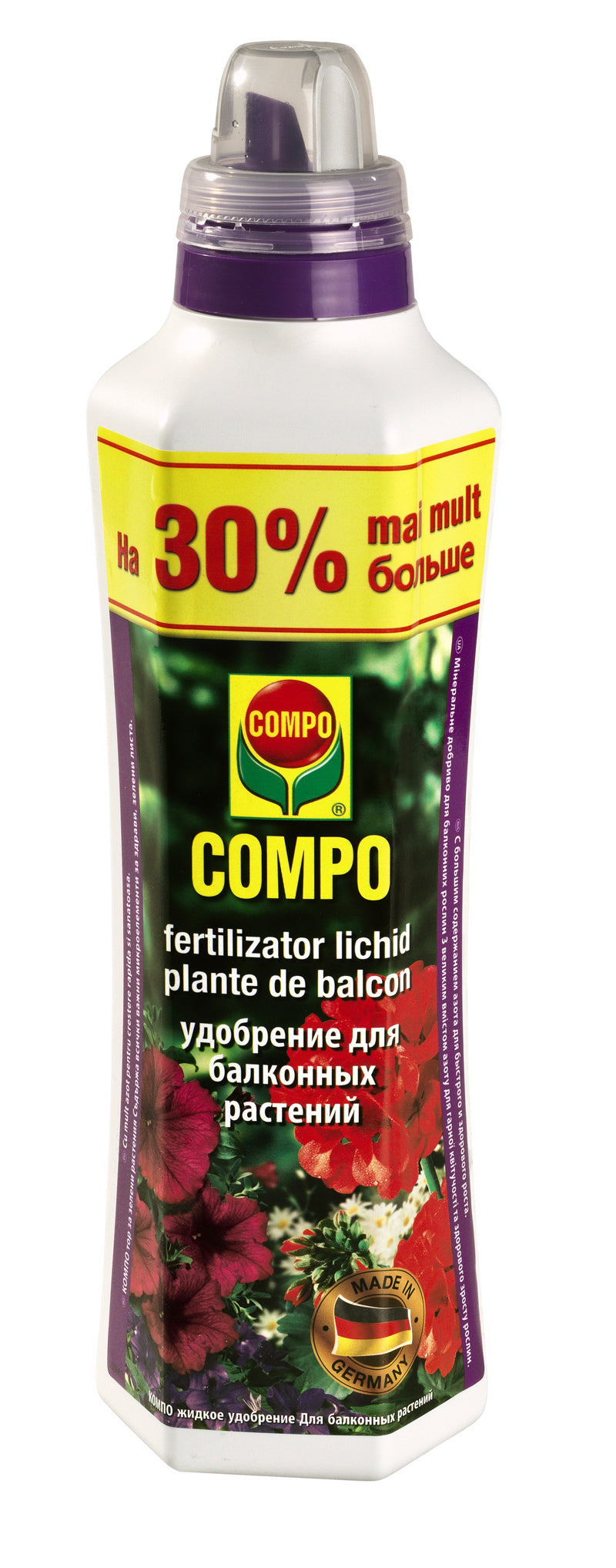 Ingrasamant lichid pentru plante de balcon (1.3 l), Compo 4367