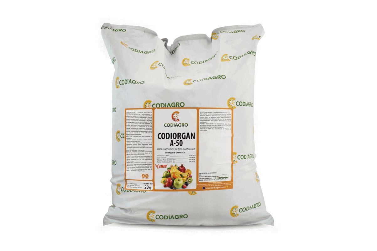 Ingrasamant radicular Codiorgan-A50, Codiagro