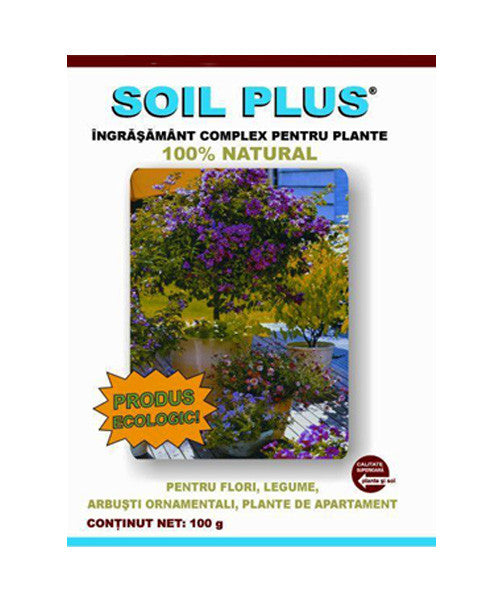 Ingrasamant solid natural SOIL PLUS (100 g)