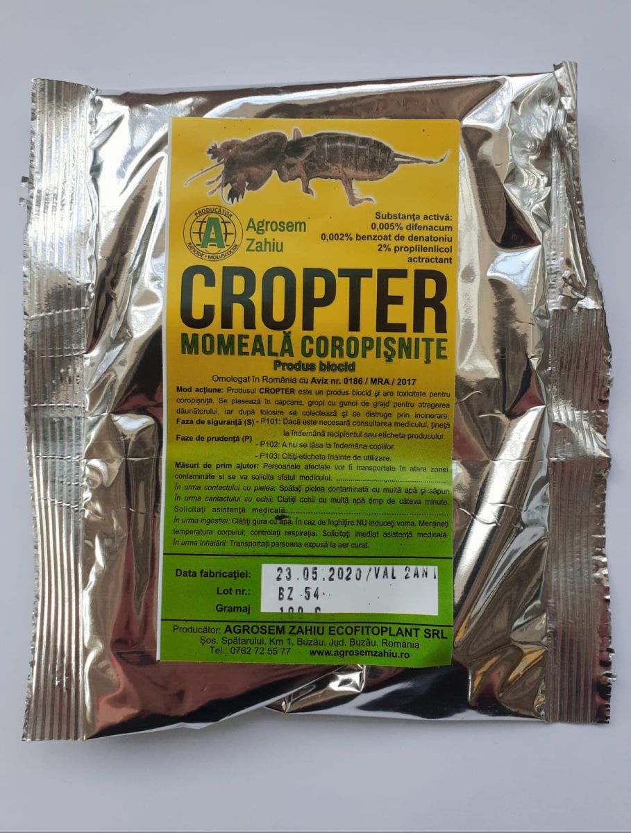Insecticid impotriva coropisnitelor Cropter