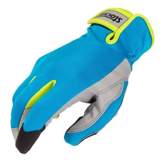 Manusi de gradina Touchscreen albastru deschis, Stocker