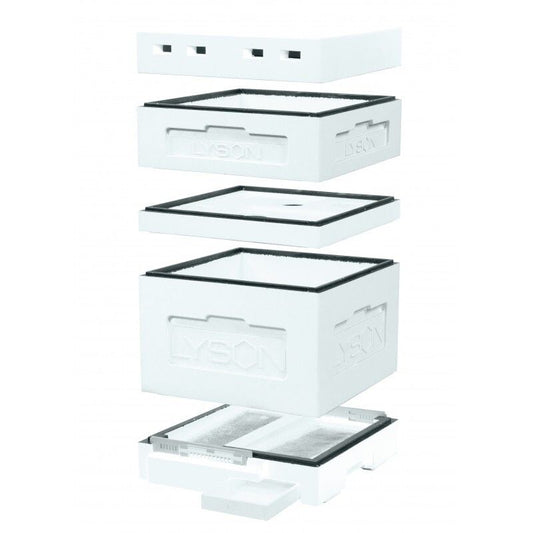 Stup din polistiren Lyson - 12 rame, Apis