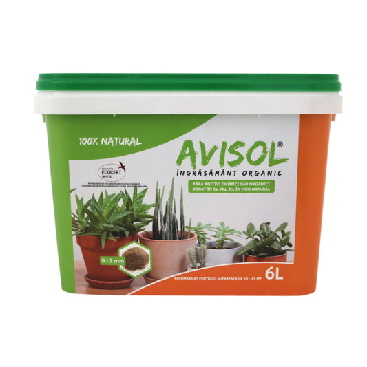 Ingrasamant organic universal granulatie 1-2 mm (6 l), Avisol