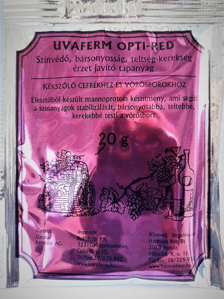 Drojdie corectare / imbunatatire culoare vin rosu Opti Red (30 g)