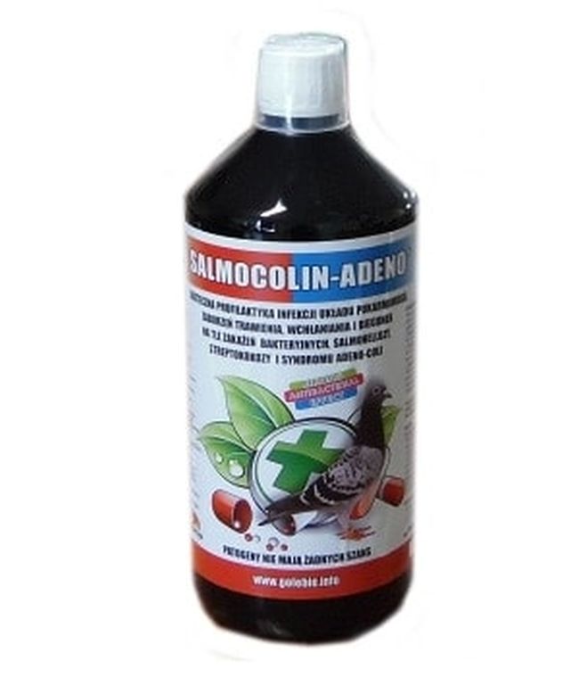 Aditiv pentru porumbei impotriva infectiilor bacteriene digestive Salmocolin-Adeno (1 l), Patron