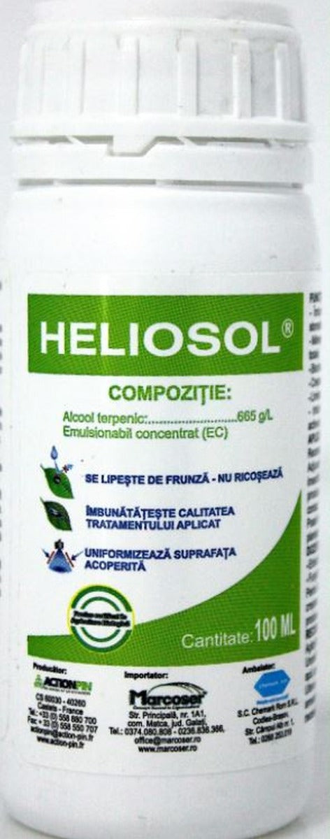 Adjuvant organic Heliosol, ActionPin