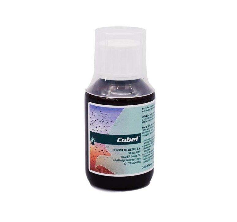 Adjuvant pentru porumbei impotriva infectiilor intestinale Cobel (100 ml), Belgica De Weerd
