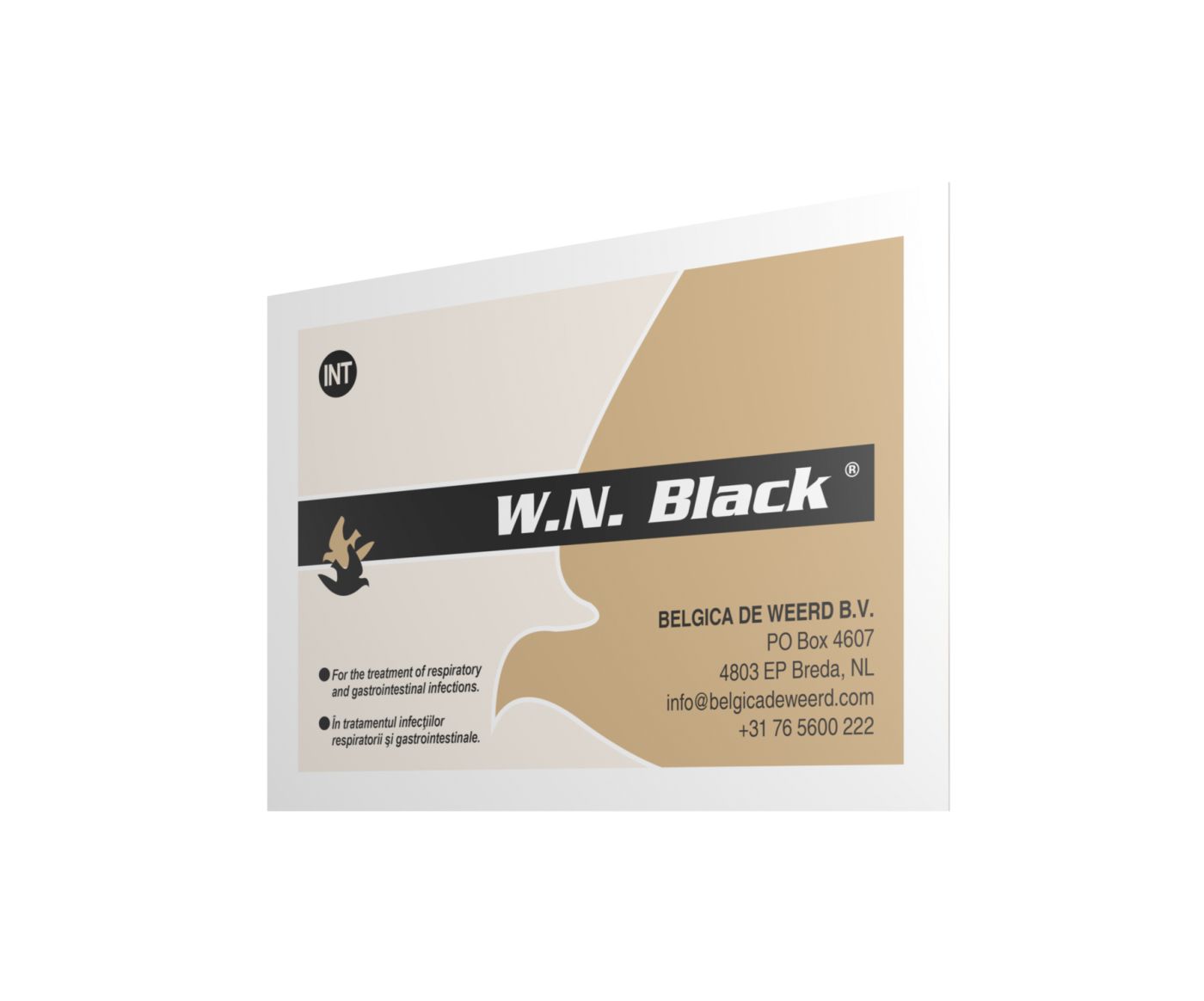 Adjuvant pentru porumbei impotriva ornitozei W.N. Black (5 g), Belgica De Weerd