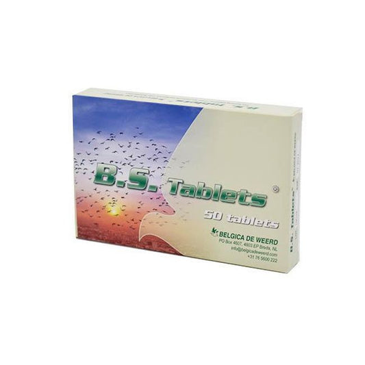 Adjuvant pentru porumbei impotriva Trichomonozei, Coccidiozei si Hexamitiazei B.S (50 tablete), Belgica De Weerd