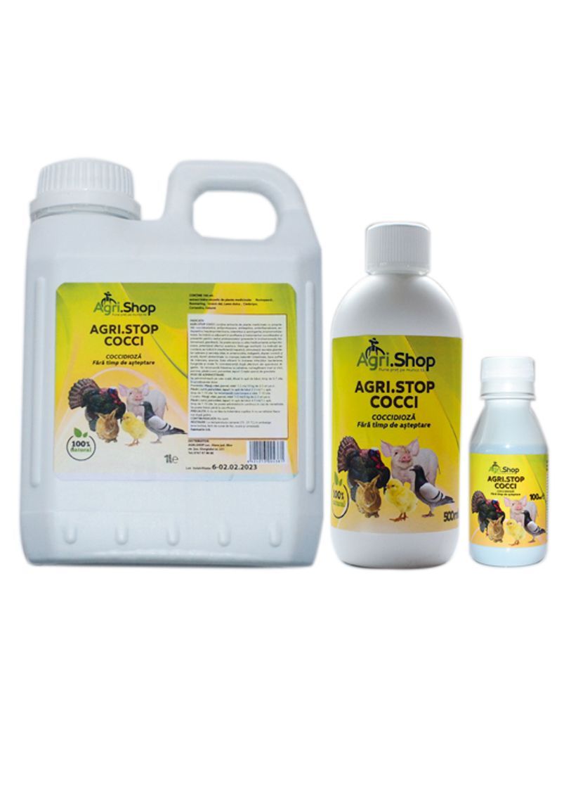 Adjuvant veterinar impotriva coccidiozelor Agri.Stop Cocci Plus, Agri.Shop