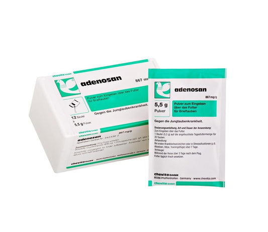 Adjuvant veterinar pentru imunitatea tractului intestinal Adenosan (5.5 g), Chevita