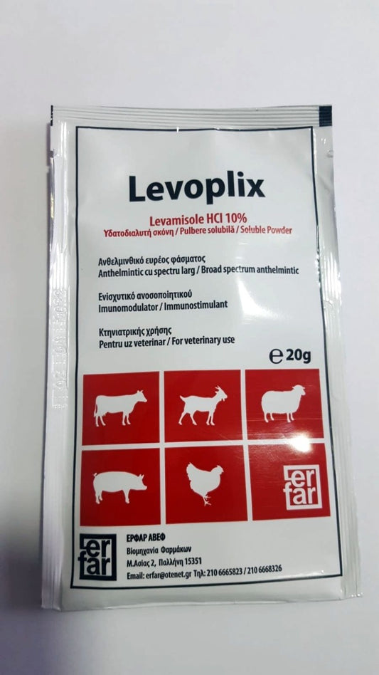 Antiparazitar intern pentru porumbei Levoplix (20 g), Erfar
