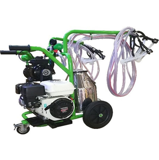 Aparat muls ovine si caprine 230 inox PS 30 l + motor Briggs&Stratton 7 CP, Gardelina