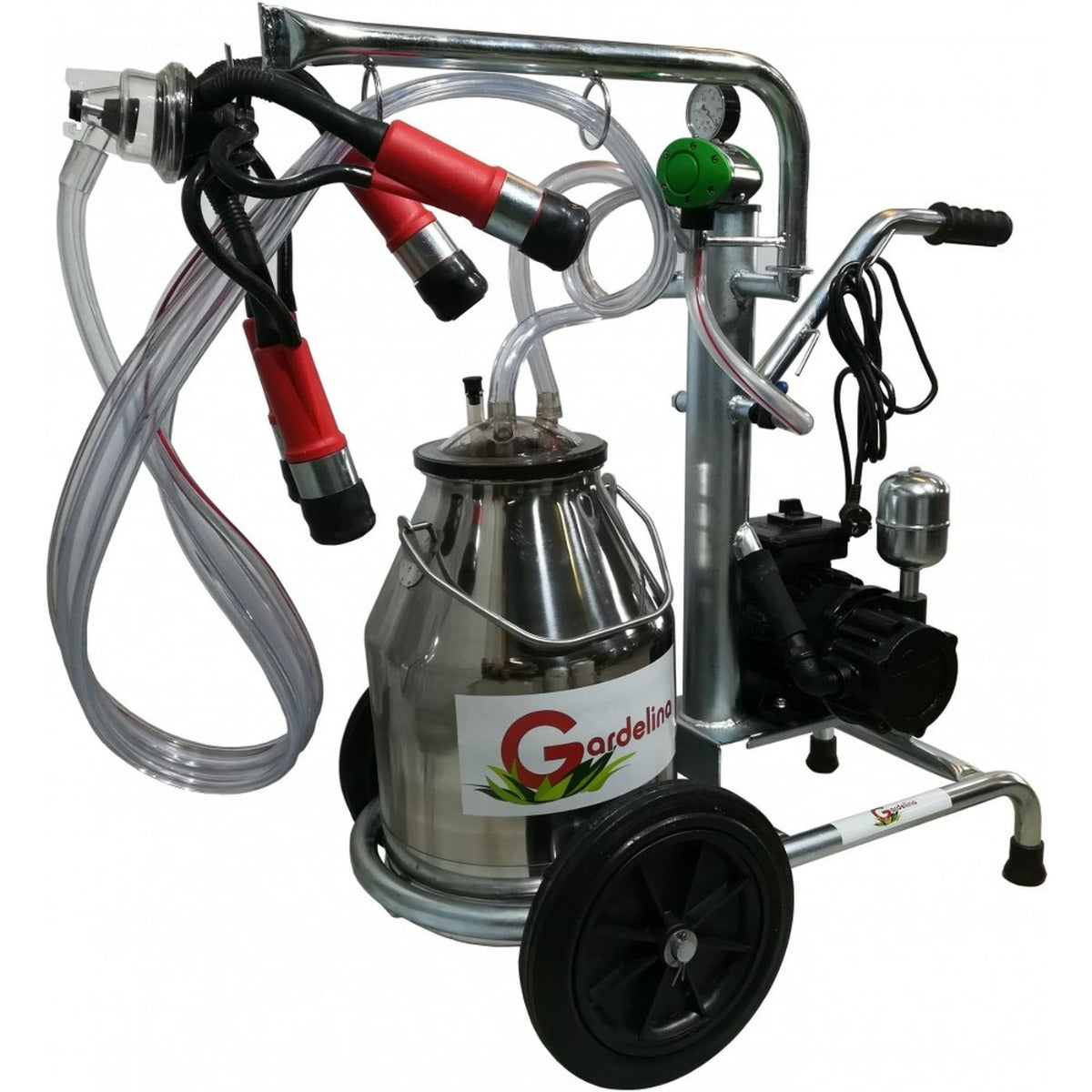 Aparat muls vaci 130 PC inox 30 l, Gardelina