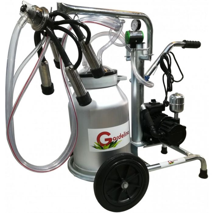 Aparat muls vaci 140 IC aluminiu 30 l, Gardelina