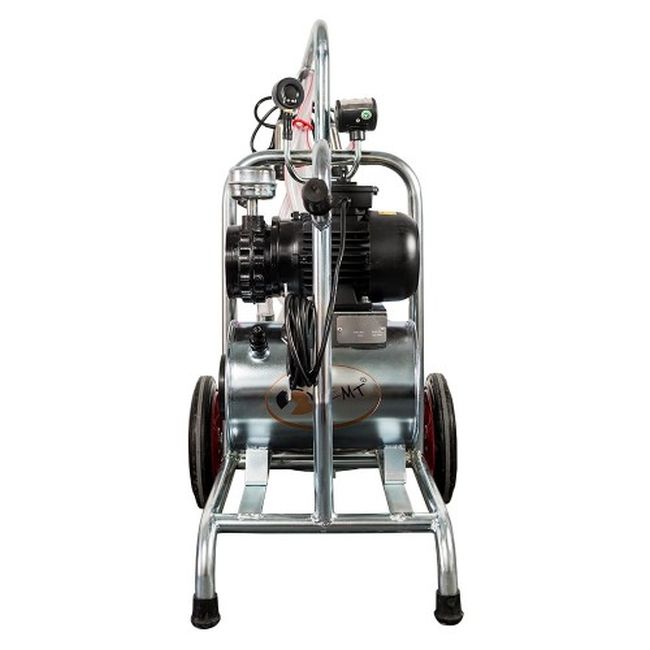 Aparat muls vaci cu 1 post si 1 bidon inox (25 l), EMT